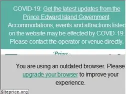 Sites similar to tourismpei.com