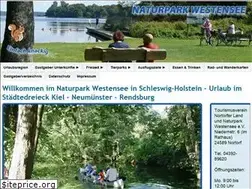 Sites similar to tourismus-naturpark-westensee.de