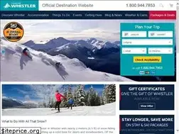 Sites similar to tourismwhistler.com