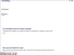 Sites similar to touristbug.in