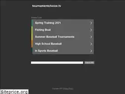 Sites similar to tournamentchoice.tv