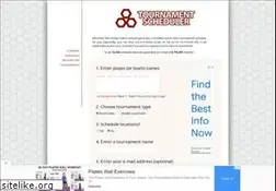 Sites similar to tournamentscheduler.net