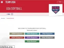 Sites similar to tournamentusasoftball.com