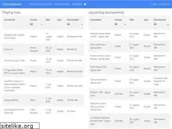 Sites similar to tourneykeeper.net