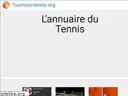 Sites similar to tournois-tennis.org