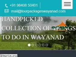 Sites similar to tourpackageswayanad.com