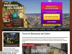 Sites similar to toursenbarrancasdelcobre.com