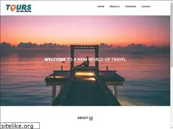 Sites similar to toursfortheworld.com