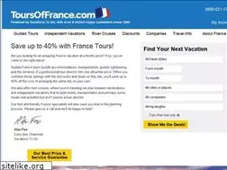 Sites similar to toursoffrance.com