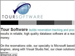 Sites similar to toursoftware.com