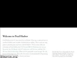Sites similar to tourspearlharbor.com