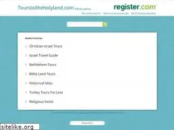 Sites similar to tourstotheholyland.com