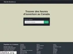 Sites similar to tous-les-horaires.ca