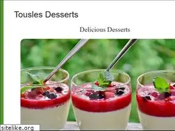 Sites similar to touslesdesserts.com