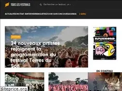 Sites similar to touslesfestivals.com