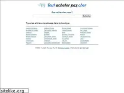 Sites similar to tout-acheter-pas-cher.fr