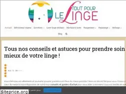 Sites similar to tout-pour-le-linge.com