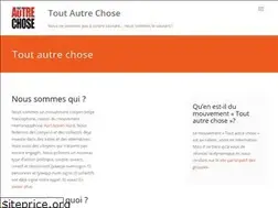 Sites similar to toutautrechose.be