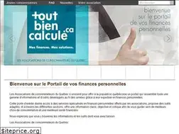 Sites similar to toutbiencalcule.ca