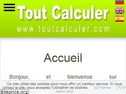Sites similar to toutcalculer.com