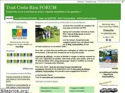 Sites similar to toutcostaricaforum.com