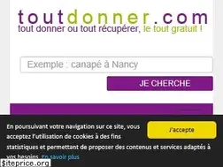 Sites similar to toutdonner.com