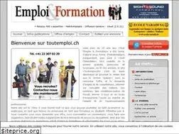 Sites similar to toutemploi.ch
