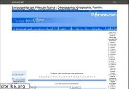 Sites similar to toutes-les-villes.com