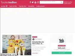 Sites similar to touteslesbox.fr