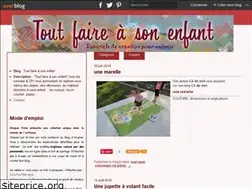 Sites similar to toutfaire-enfant.over-blog.com