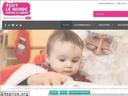 Sites similar to toutlemondecontrelecancer.com