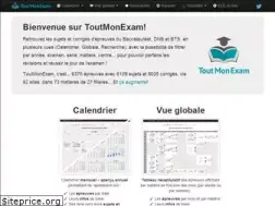 Sites similar to toutmonexam.fr