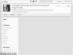 Sites similar to toutnestquelitresetratures.com