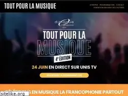 Sites similar to toutpourlamusique.ca