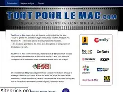 Sites similar to toutpourlemac.com