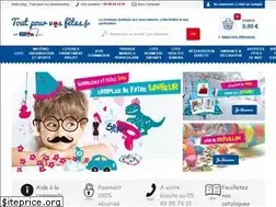 Sites similar to toutpourvosfetes.fr