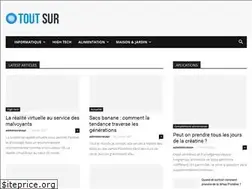 Sites similar to toutsur.net