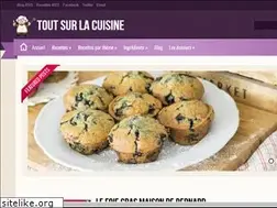 Sites similar to toutsurlacuisine.com