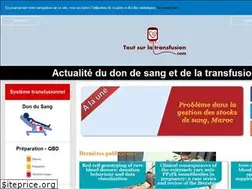 Sites similar to toutsurlatransfusion.com