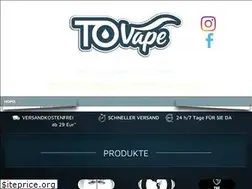 Sites similar to tovape.de