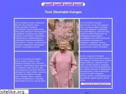 Sites similar to tove-skutnabb-kangas.org