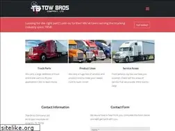 Sites similar to towbrosco.com