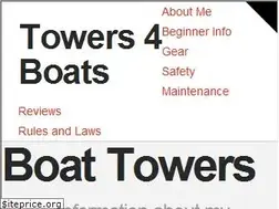 Sites similar to towers4boats.com