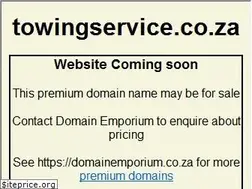 Sites similar to towingservice.co.za