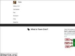 Sites similar to town-crier.org