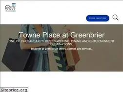 Sites similar to towneplacegreenbrier.com