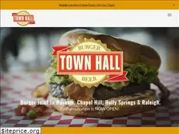 Sites similar to townhallburgerandbeer.com