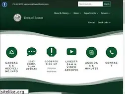 Sites similar to townofboston.com