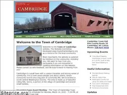 Sites similar to townofcambridgeny.org