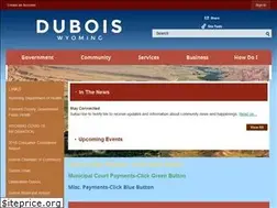 Sites similar to townofdubois.org